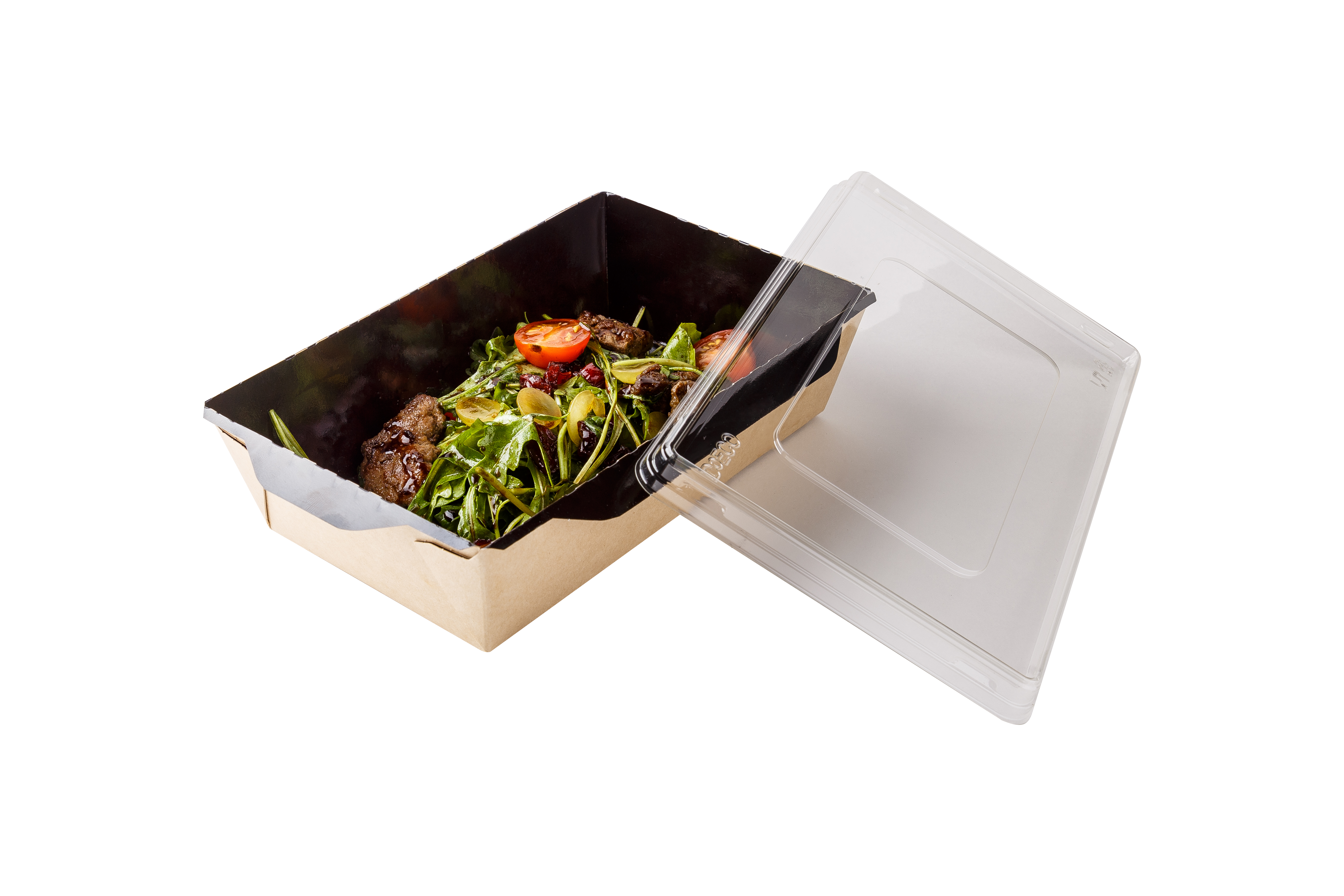 Упаковка OSQ OpSalad 1000 Black Edition БЕЗ КРЫШКИ (300шт./кор.)