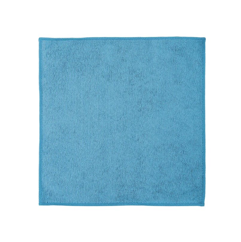 Салфетка из микрофибры 29*29см унив. ГОЛУБАЯ (50/600)