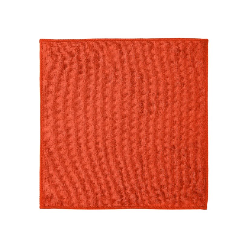 Салфетка из микрофибры 29*29см унив. КРАСНАЯ (50/600)