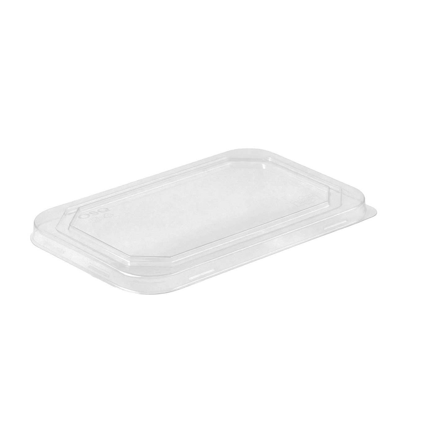 Крышка OSQ RPET плоская OCTOBOX 800 (400 шт./кор.)