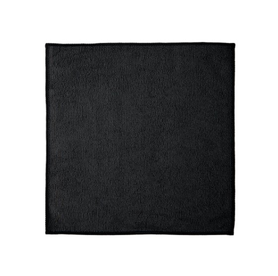 Салфетка из микрофибры 29*29см унив. ЧЁРНАЯ (50/600)