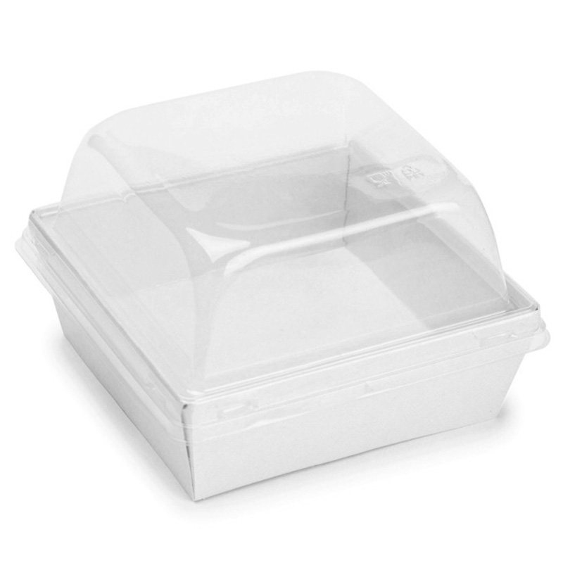 Упаковка OSQ SmartPack Dome Lid White 550 +крышка (50шт/450шт)