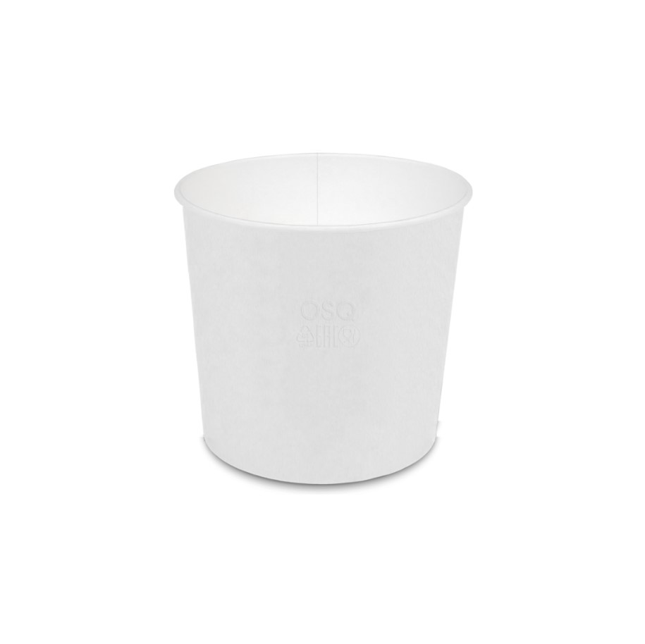 Круглый контейнер OSQ Round Bowl 400 White (30/600)
