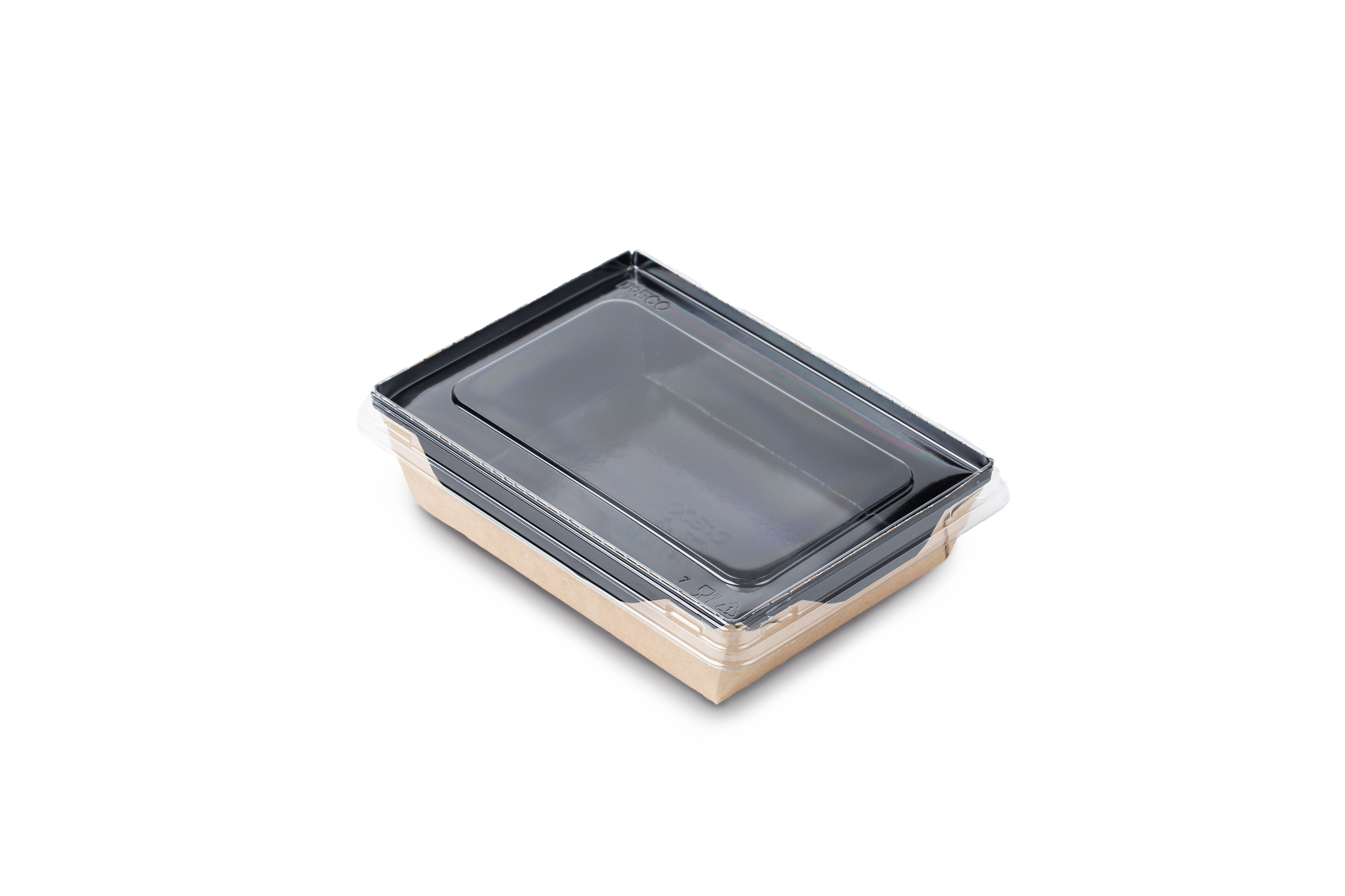 Упаковка OSQ OpSalad 400 Black Editi БЕЗ КРЫШКИ (50/800 шт./кор.)