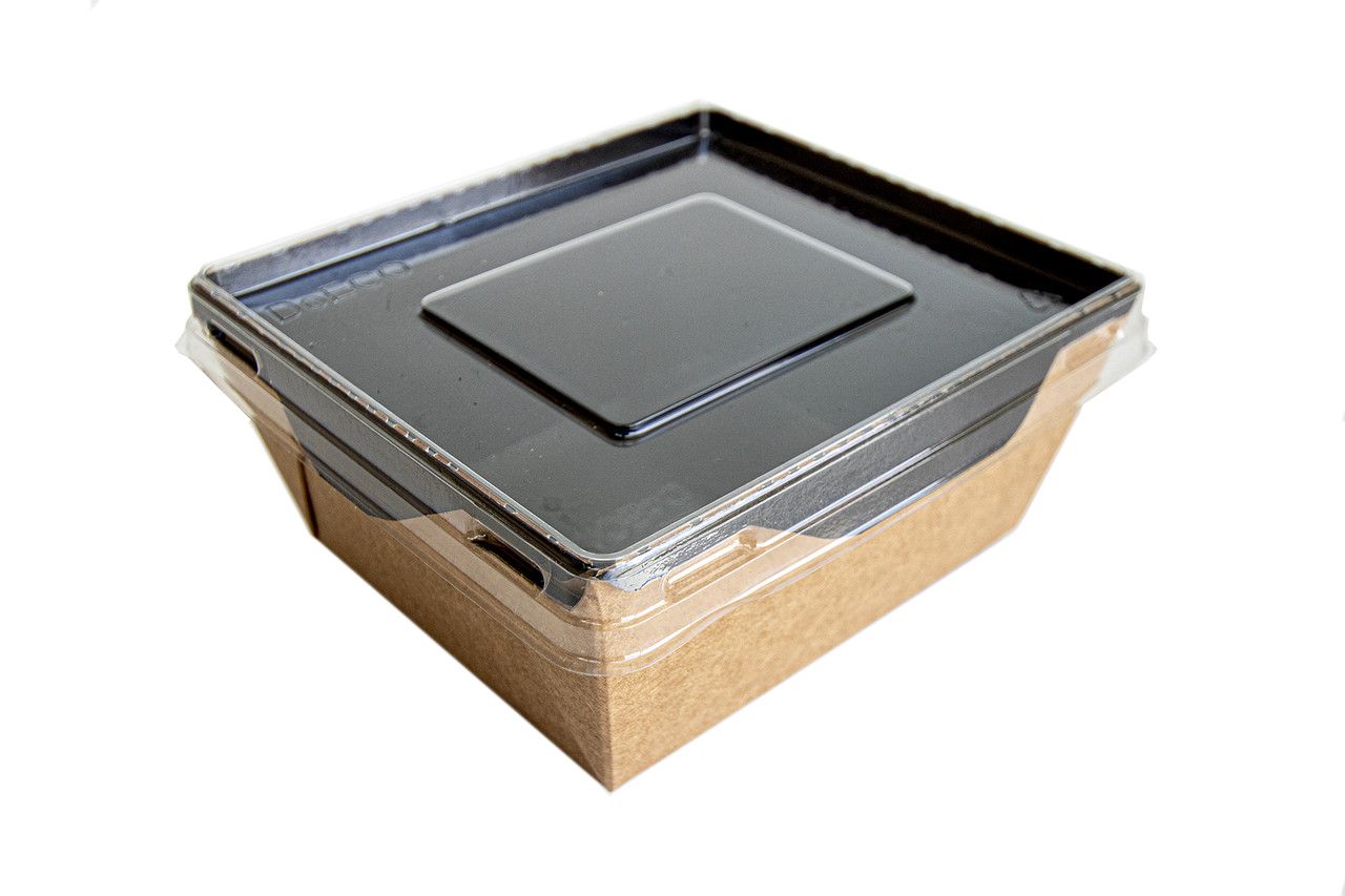 Упаковка OSQ OpSalad 900 Black Editi БЕЗ КРЫШКИ (50/400шт./кор.)