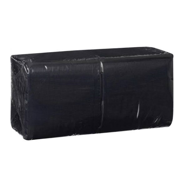 Салфетки 33*33 ЧЁРНЫЕ  300л(9)