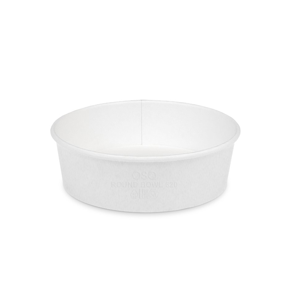 Круглый контейнер OSQ ROUND BOWL 620 WHITE EDITION (45/270 шт./кор.)