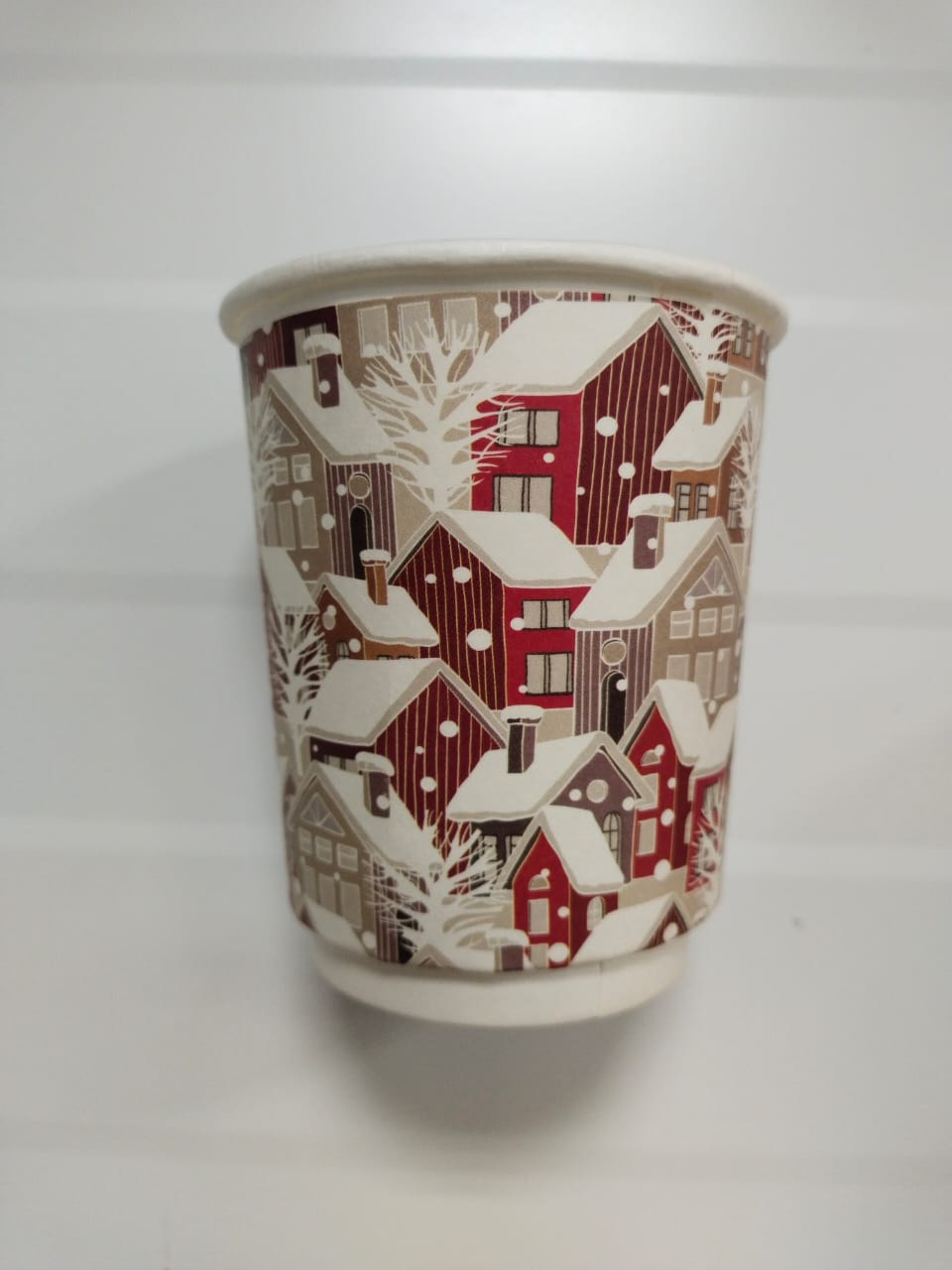 Стакан бум ДОМИК 2-х слойн 250мл d=80мм д/гор 25/500 Стакан бум ДОМИК 2-х слойн 250мл d=80мм д/гор 25/500