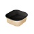 Контейнер OSQ SMART BOWL 690 BLACK WOOD (360 шт./кор.)