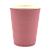 Стакан БУМ. 250мл D80мм РОЗОВЫЙ (50/1000)